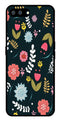 Floral Pattern2 Metal Mobile Case for Realme C1   (Design No -12)