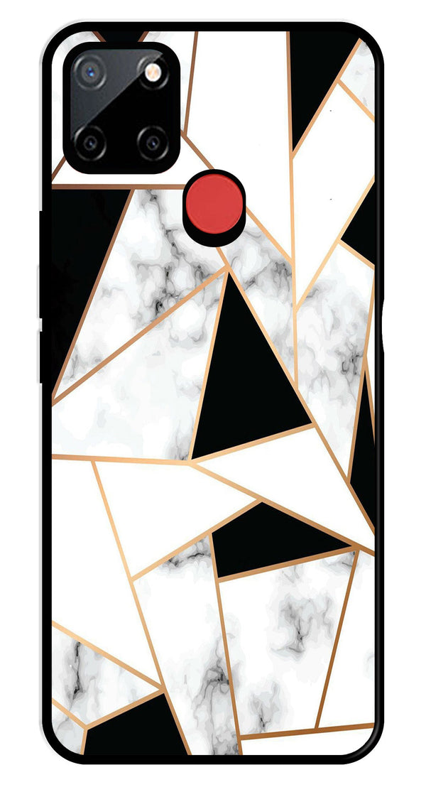 Marble Design2 Metal Mobile Case for Realme C11   (Design No -08)