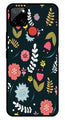 Floral Pattern2 Metal Mobile Case for Realme C11   (Design No -12)