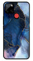 Blue Marble Metal Mobile Case for Realme C11   (Design No -34)