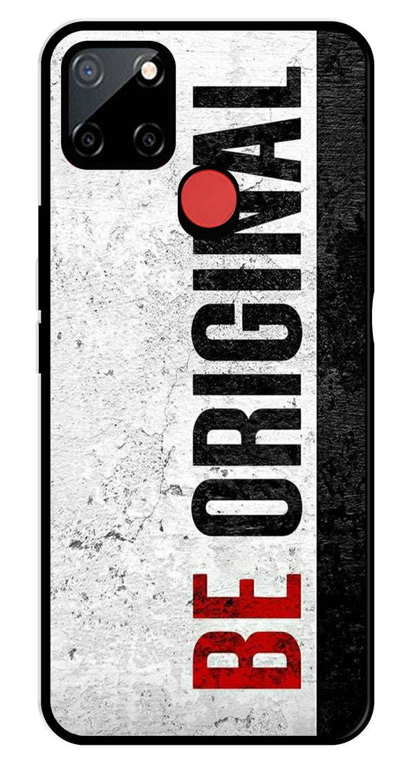 Be Original Metal Mobile Case for Realme C11   (Design No -38)