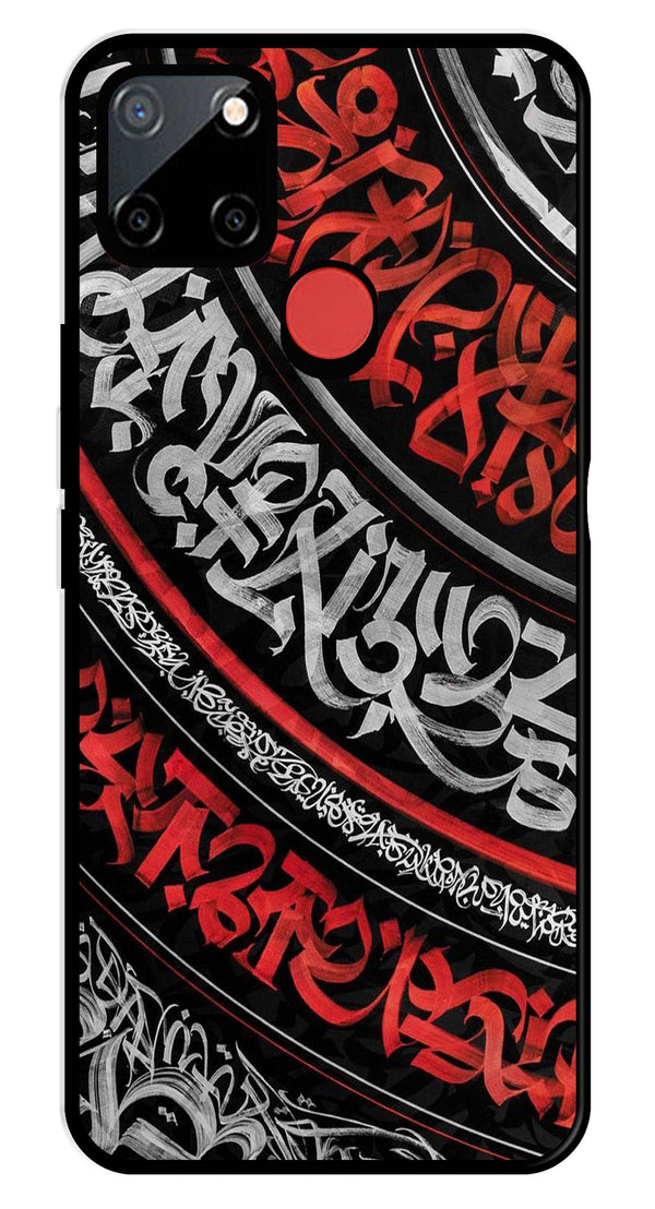 Qalander Art Metal Mobile Case for Realme C11   (Design No -49)