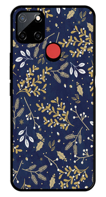Floral Pattern  Metal Mobile Case for Realme C11