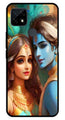 Lord Radha Krishna Metal Mobile Case for Realme C21   (Design No -01)