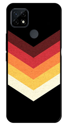 MultiColor Arrow Metal Mobile Case for Realme C21