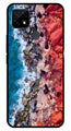 Sea Shore Metal Mobile Case for Realme C21   (Design No -18)