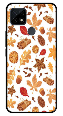 Autumn Leaf Metal Mobile Case for Realme C21
