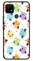 Owls Pattern Metal Mobile Case for Realme C21   (Design No -20)