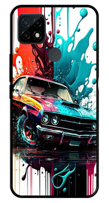 Vintage Car Metal Mobile Case for Realme C21