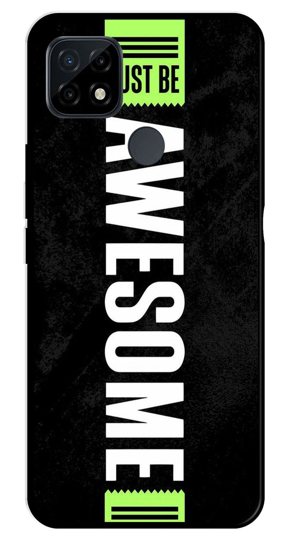 Awesome Metal Mobile Case for Realme C21   (Design No -33)