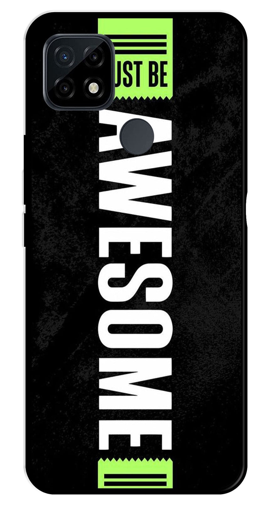 Awesome Metal Mobile Case for Realme C21   (Design No -33)