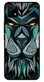 Lion Pattern Metal Mobile Case for Realme C21   (Design No -40)