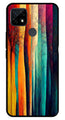 Modern Art Colorful Metal Mobile Case for Realme C21   (Design No -47)