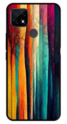 Modern Art Colorful Metal Mobile Case for Realme C21