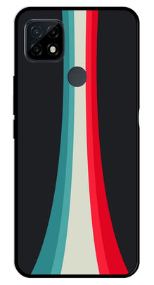 Modern Art Colorful Metal Mobile Case for Realme C21