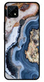 Marble Design Metal Mobile Case for Realme C21   (Design No -53)