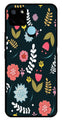 Floral Pattern2 Metal Mobile Case for Realme C25Y   (Design No -12)