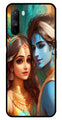 Lord Radha Krishna Metal Mobile Case for Realme C3   (Design No -01)