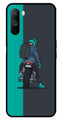 Bike Lover Metal Mobile Case for Realme C3   (Design No -05)