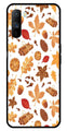 Autumn Leaf Metal Mobile Case for Realme C3   (Design No -19)