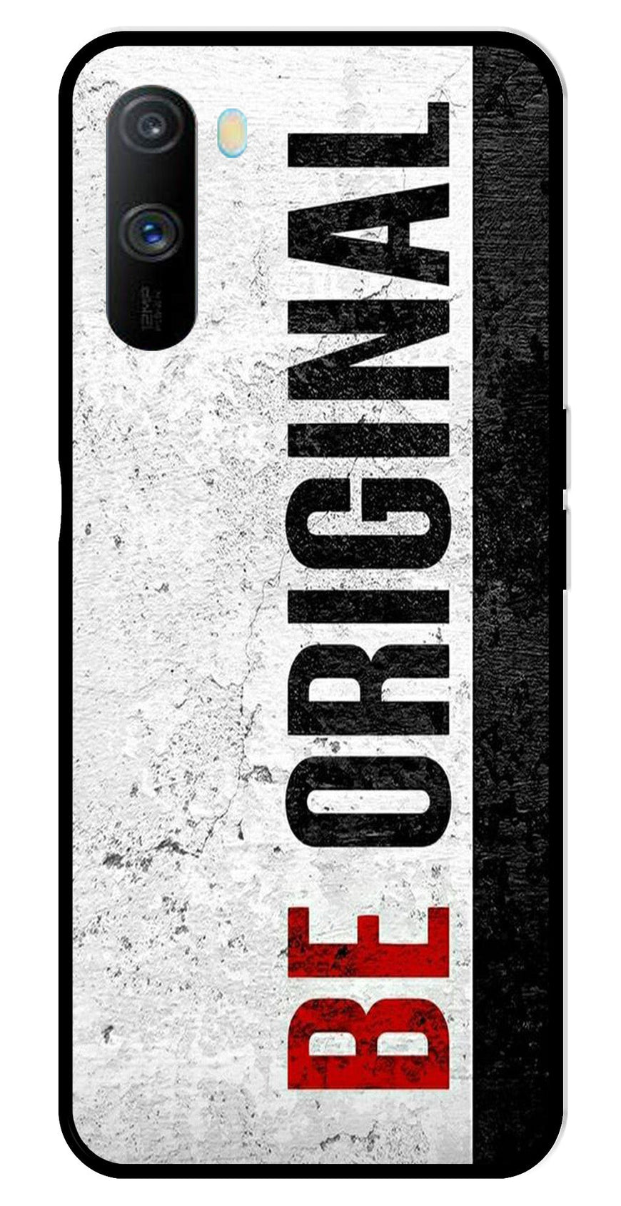 Be Original Metal Mobile Case for Realme C3   (Design No -38)