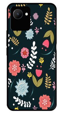 Floral Pattern2 Metal Mobile Case for Realme C30
