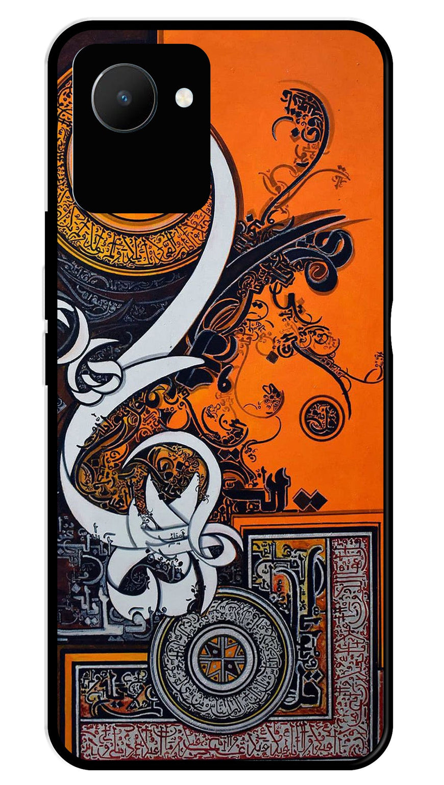Qalander Art Metal Mobile Case for Realme C30   (Design No -16)