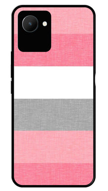 Pink Pattern Metal Mobile Case for Realme C30