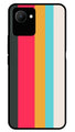 Muted Rainbow Metal Mobile Case for Realme C30   (Design No -31)