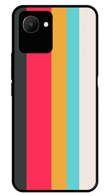 Muted Rainbow Metal Mobile Case for Realme C30