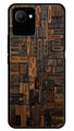 Alphabets Metal Mobile Case for Realme C30   (Design No -32)