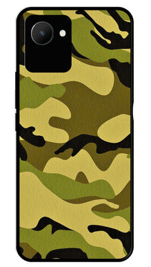 Army Pattern Metal Mobile Case for Realme C30