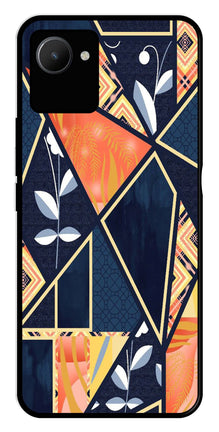 Marble Design Metal Mobile Case for Realme C30s