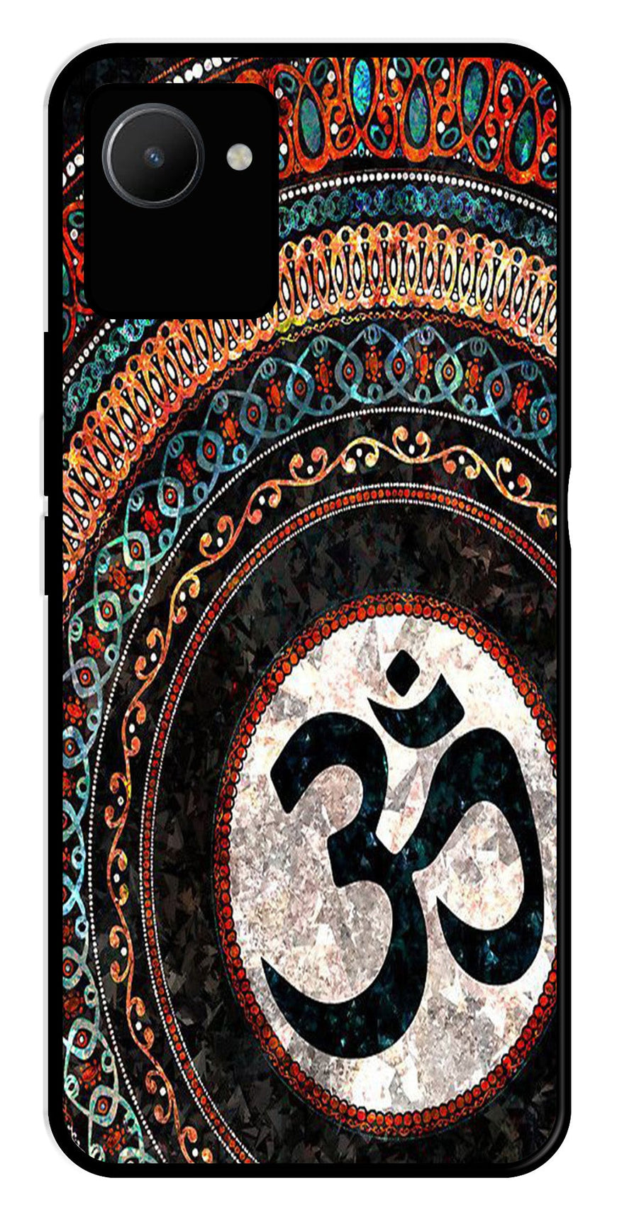 Oum Design Metal Mobile Case for Realme C30s   (Design No -15)