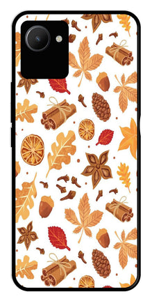 Autumn Leaf Metal Mobile Case for Realme C30s