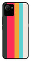 Muted Rainbow Metal Mobile Case for Realme C30s   (Design No -31)