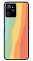 Muted Rainbow Metal Mobile Case for Realme C31   (Design No -02)