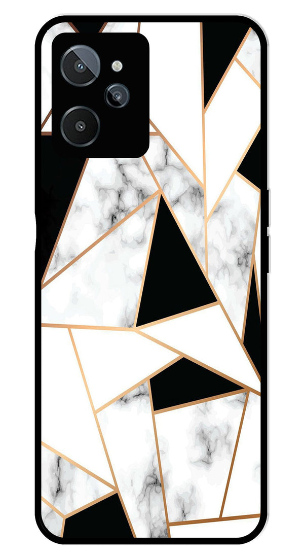 Marble Design2 Metal Mobile Case for Realme C31   (Design No -08)