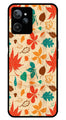 Leafs Design Metal Mobile Case for Realme C31   (Design No -14)