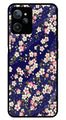 Flower Design Metal Mobile Case for Realme C31   (Design No -25)