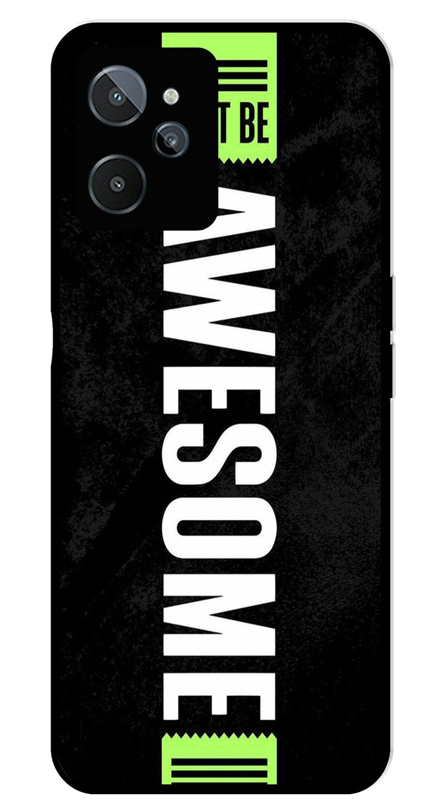 Awesome Metal Mobile Case for Realme C31   (Design No -33)