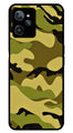Army Pattern Metal Mobile Case for Realme C31   (Design No -35)