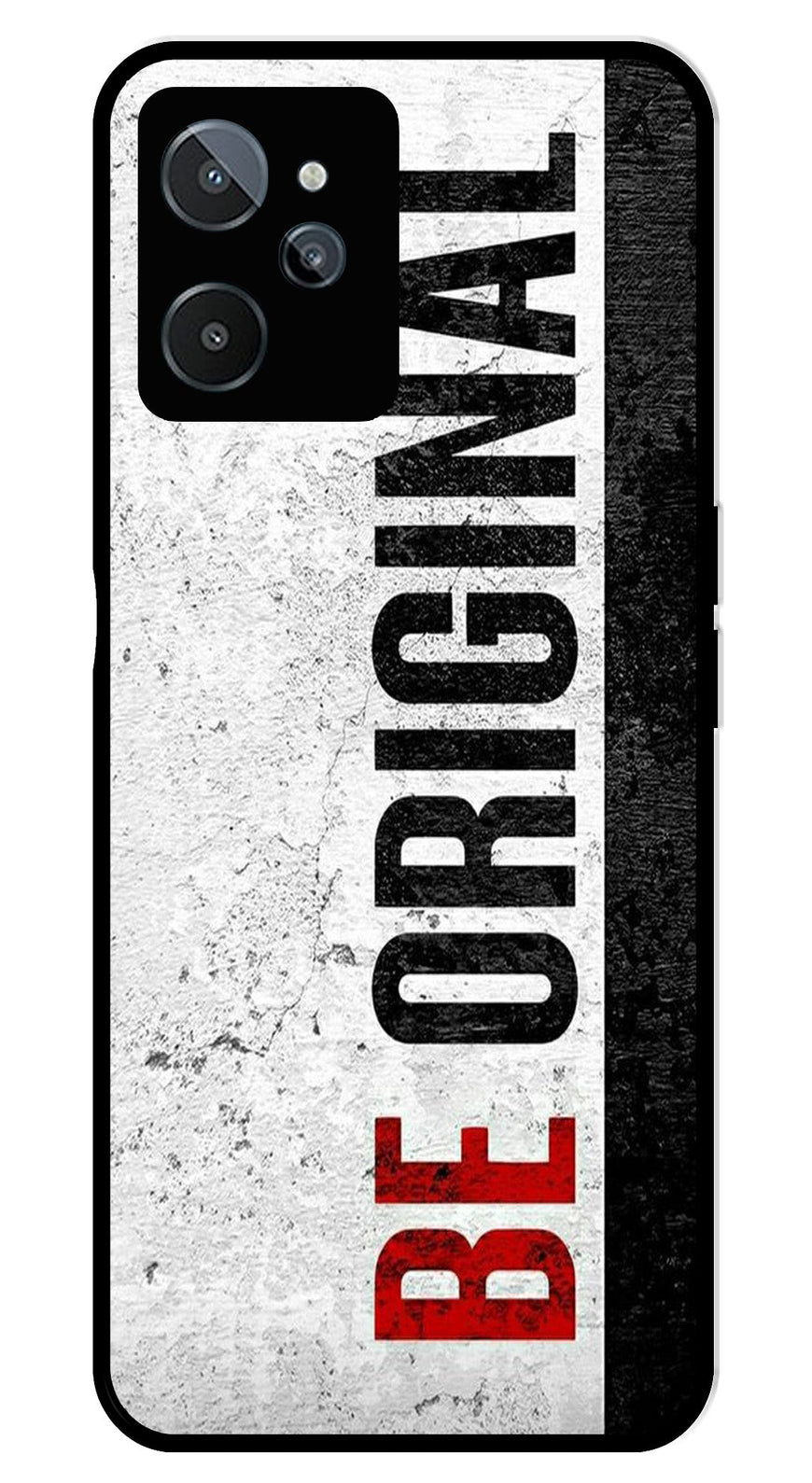 Be Original Metal Mobile Case for Realme C31   (Design No -38)
