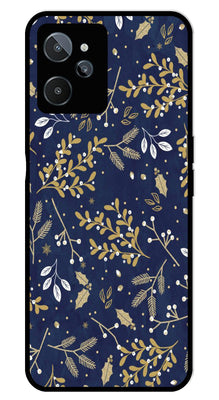 Floral Pattern  Metal Mobile Case for Realme C31