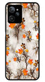 Autumn leaves Metal Mobile Case for Realme C31   (Design No -55)