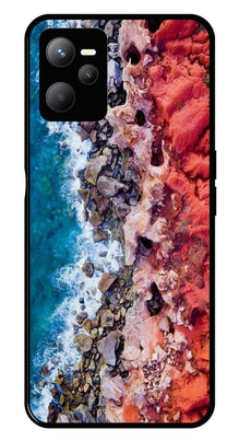 Sea Shore Metal Mobile Case for Realme C35