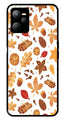 Autumn Leaf Metal Mobile Case for Realme C35   (Design No -19)
