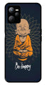 Be Happy Metal Mobile Case for Realme C35   (Design No -27)