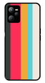 Muted Rainbow Metal Mobile Case for Realme C35   (Design No -31)