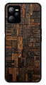 Alphabets Metal Mobile Case for Realme C35   (Design No -32)